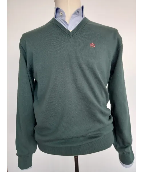 JERSEY CUELLO PICO VERDE MONTEPICAZA