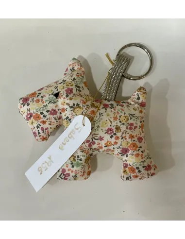 LLAVERO PERRO FLORECITAS SABANA