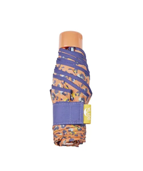 PARAGUAS PLEGABLE FLORES NARANJA GOTTA EZPELETA 2