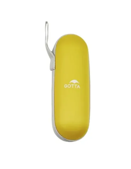 PARAGUAS PLEGABLE AZUL CON AMARILLO GOTTA EZPELETA