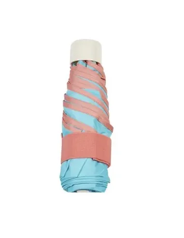 PARAGUAS PLEGABLE AZUL CON NARANJA GOTTA EZPELETA