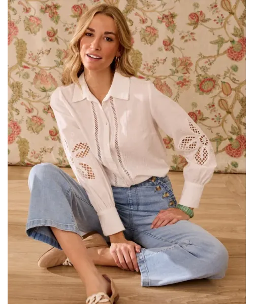 CAMISA BLANCA RAFAELA POLIN ET MOI 2