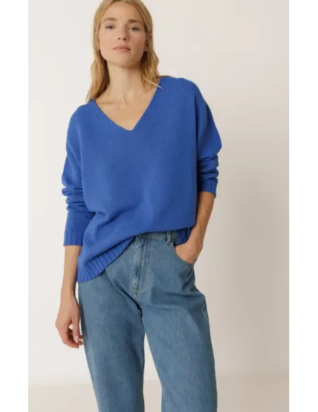 JERSEY CUELLO PICO AZUL INDI&COLD