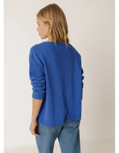 JERSEY CUELLO PICO AZUL INDI&COLD