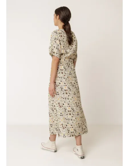 VESTIDO DOBLE GASA INDI&COLD