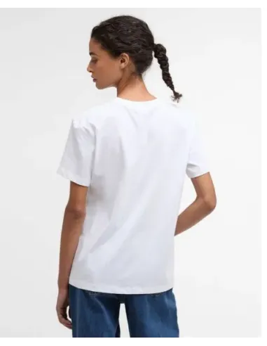 CAMISETA BLANCA PERRO BEDALE MUJER