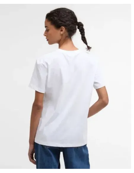 CAMISETA BLANCA PERRO BEDALE MUJER