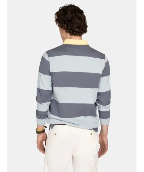 POLO RUGBY RAYAS AZULE HARPER&NEYER 2