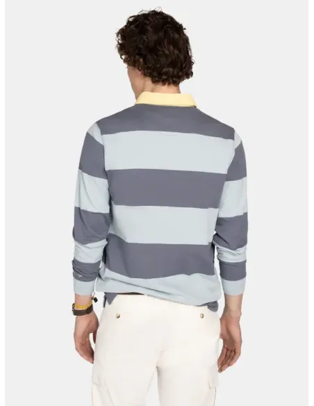 POLO RUGBY RAYAS AZULE HARPER&NEYER