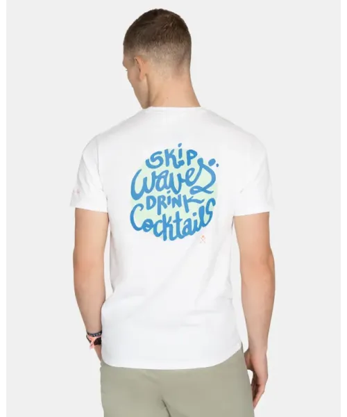 CAMISETA WAVE BLANCA HARPER&NEYER