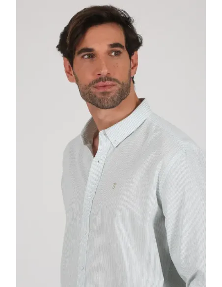 CAMISA RAYITA VERDE SOLERA HOMBRE