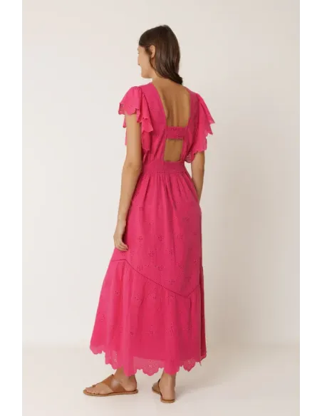 VESTIDO FUCSIA INDI&COLD