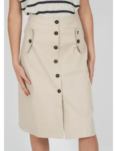 FALDA SAFARI BEIS SOLERA MUJER