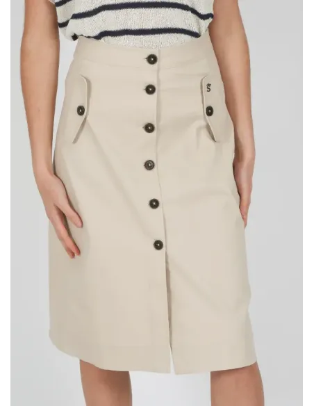 FALDA SAFARI BEIS SOLERA MUJER