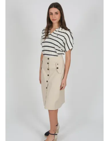 FALDA SAFARI BEIS SOLERA MUJER