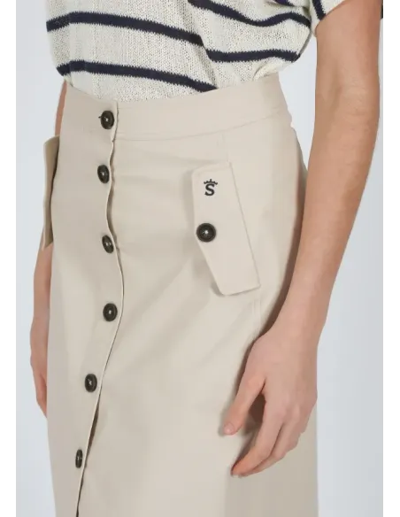 FALDA SAFARI BEIS SOLERA MUJER