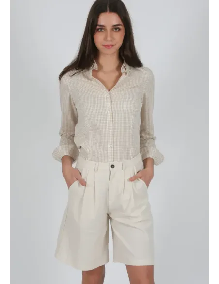 BERMUDA CRUDO SOLERA MUJER