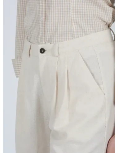 BERMUDA CRUDO SOLERA MUJER