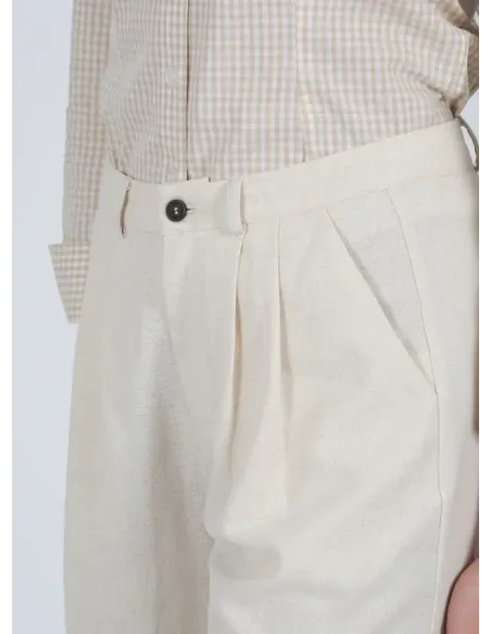 BERMUDA CRUDO SOLERA MUJER