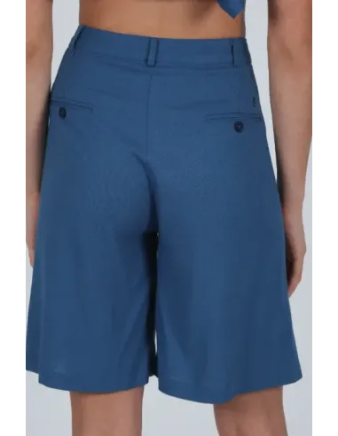 BERMUDA AZUL SOLERA MUJER