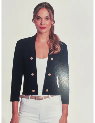CHAQUETA PUNTO MARINERA BOTONES LAN&LAMBERT