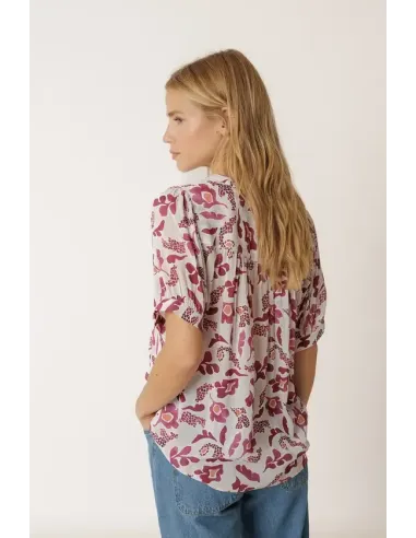 BLUSA ESTAMPADA FRAMBUESA INDI&COLD