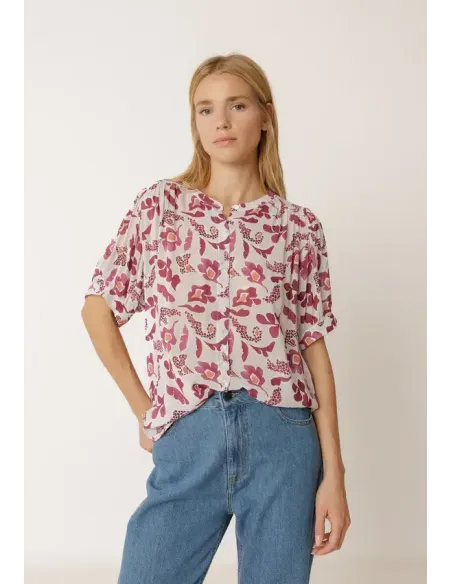 BLUSA ESTAMPADA FRAMBUESA INDI&COLD