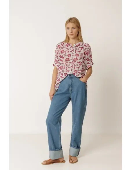 BLUSA ESTAMPADA FRAMBUESA INDI&COLD