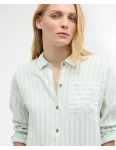 CAMISA RAYAS MENTA BARBOUR