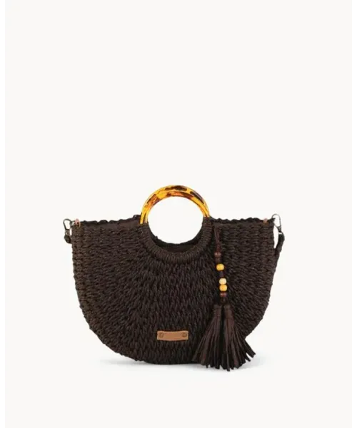 BOLSO ASAS CAREY MARRON CHOCOLATE KBAS