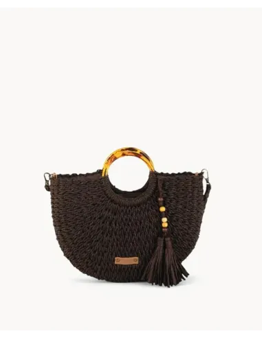 BOLSO ASAS CAREY MARRON CHOCOLATE KBAS