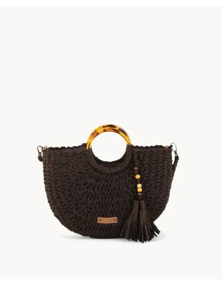 BOLSO ASAS CAREY MARRON CHOCOLATE KBAS