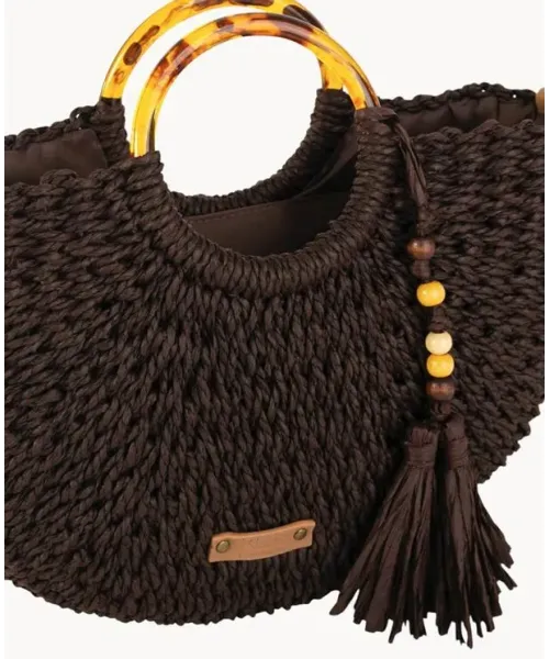 BOLSO ASAS CAREY MARRON CHOCOLATE KBAS 2