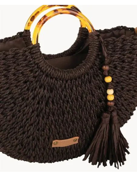BOLSO ASAS CAREY MARRON CHOCOLATE KBAS
