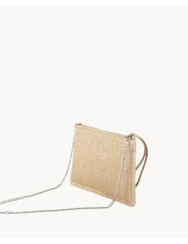 CARTERA DE MANO DORADA  KBAS