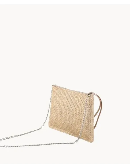 CARTERA DE MANO DORADA  KBAS