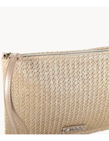 CARTERA DE MANO DORADA  KBAS
