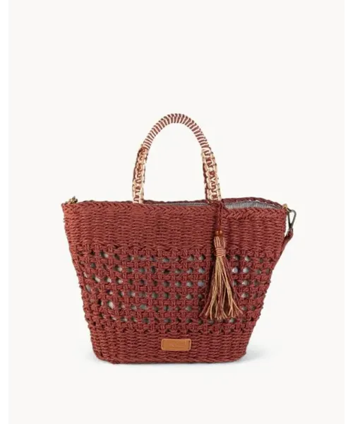 BOLSO TOTE TEJA KBAS