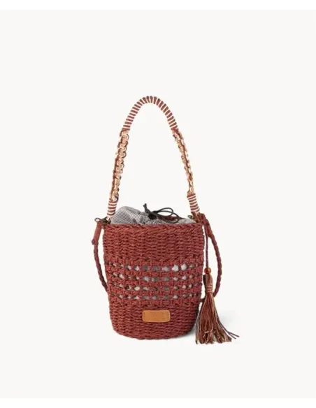 BOLSO CUBO TEJA KBAS