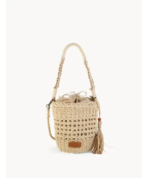 BOLSO CUBO FIBRA NATURAL KBAS