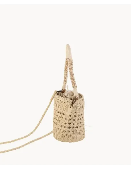 BOLSO CUBO FIBRA NATURAL KBAS
