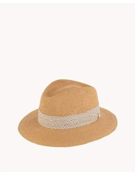 SOMBRERO CINTA CAMEL KBAS