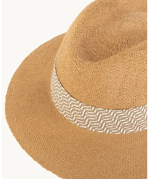 SOMBRERO CINTA CAMEL KBAS 2