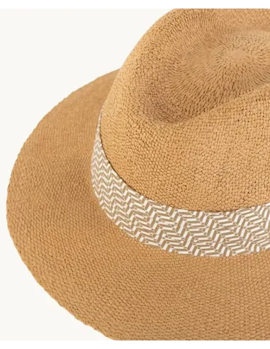 SOMBRERO CINTA CAMEL KBAS