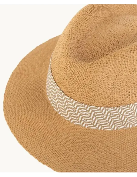 SOMBRERO CINTA CAMEL KBAS