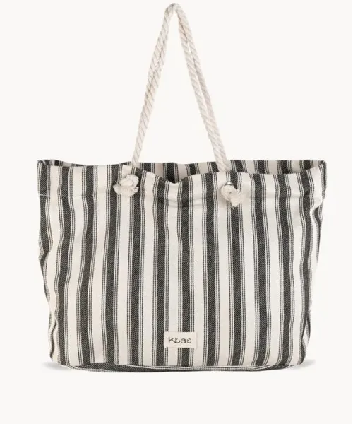 BOLSA LONA RAYAS MARINO KBAS