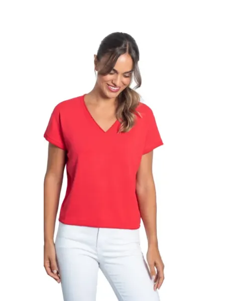 JERSEY PUNTO ROJO MANGA CORTA LAN&LAMBERT