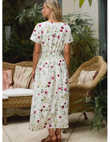 VESTIDO FLORES POLIN ET MOI