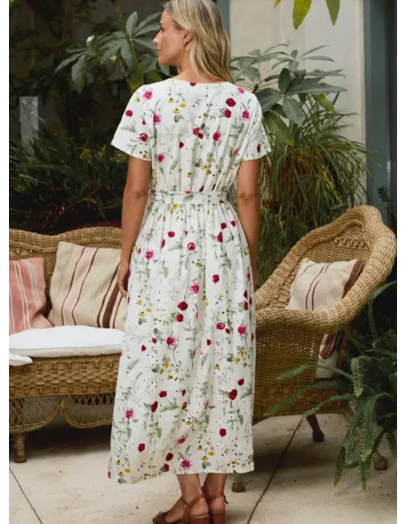 VESTIDO FLORES POLIN ET MOI