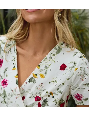 VESTIDO FLORES POLIN ET MOI